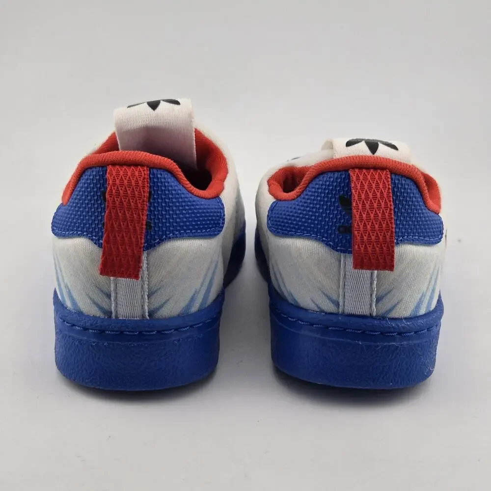 Adidas Superstar 360 Marvel Captain America Toddler Size 4K FX4882 Blue Red